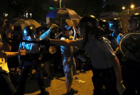  Protesters in fresh clashes with police in Hong Kong-  NO COMMENT  