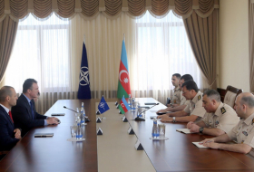  Chief of Azerbaijani General Staff meets with Commander of NATO Special Operations Headquarters -   VIDEO   