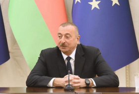  Ilham Aliyev: Change of status-quo means beginning of de-occupation of Azerbaijani territories 