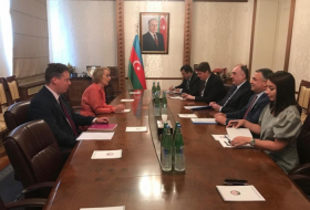   Azerbaijani FM meets with outgoing British ambassador  