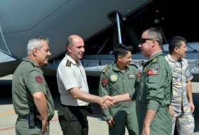   Turkish Air Force Rep's arrived in Azerbaijan to participate in 