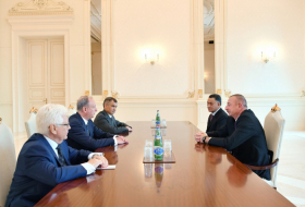   President Ilham Aliyev receives Russian Security Council Secretary Patrushev  
