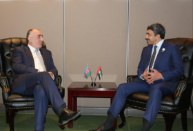   Azerbaijani FM meets with his colleague from the UAE  
