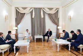  President Ilham Aliyev received delegation led by PACE President 