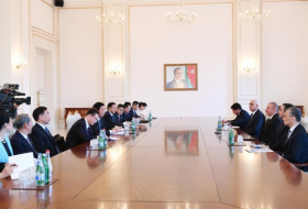  Ilham Aliyev receives delegation led by chairman of Standing Committee of National People’s Congress of China  
