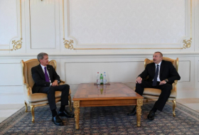  President Ilham Aliyev receives credentials of incoming Latvian, UK ambassadors  