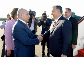  Hungarian PM Orban arrives in Baku 