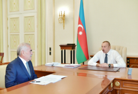  President Ilham Aliyev receives chairman of Supreme Assembly of Nakhchivan Autonomous Republic