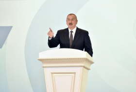  President Ilham Aliyev makes speech on 70th anniversary of Sumgayit city