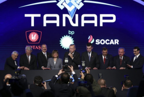TANAP-Europe connection inaugurated in northwest Turkey-UPDATED