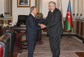  Ramiz Mehdiyev met with Georgian academician  