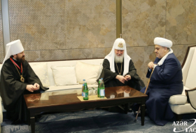   Sheikhulislam Allahshukur Pashazade met with Patriarch Kirill of Moscow and All Russia  