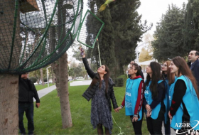   VP of Heydar Aliyev Foundation Leyla Aliyeva attends IDEA’s Urban Ecology project event  