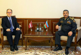  Azerbaijan, Latvia discuss expansion of military ties 