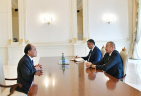 Azerbaijan president receives the Secretary-General of the ITU