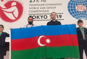 Azerbaijani trampoliners become silver medalists for first time in country’s gymnastics history