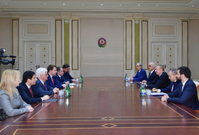  President Ilham Aliyev receives delegation led by Russian minister of economic development 