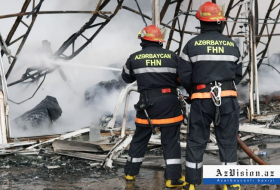 Fire at Baku building materials market extinguished - UPDATED