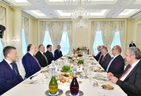 President Aliyev and King Abdullah II of Jordan have working dinner - UPDATED