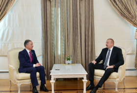 President Ilham Aliyev receives chairman of Mazhilis of Kazakh Parliament - UPDATED