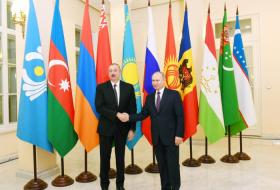  Azerbaijani President attends unoffical meeting of CIS leaders in Russia 