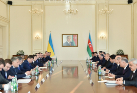  Azerbaijani, Ukrainian presidents held expanded meeting 