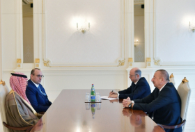  President Ilham Aliyev receives Chairman of Board of ACWA Power and Masdar CEO 