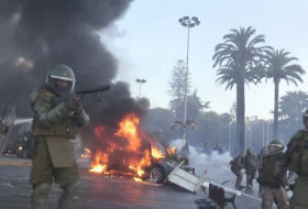   Chile protesters face off against police at Viña del Mar festival -   NO COMMENT    