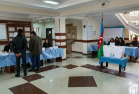 Voters active at polling stations of Narimanov election constituency #19
