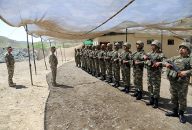   Azerbaijani defense minister inspects combat activity of troops involved in drills -   VIDEO    