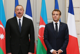  Emmanuel Macron congratulates President Ilham Aliyev 