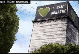  Ben Jennings on Grenfell Tower and the Black Lives Matter protests –  CARTOON  
