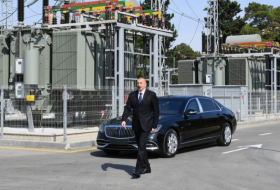  President Ilham Aliyev attends opening of the reconstructed substation in Baku's Nizami district - PHOTOS, UPDATED
