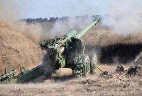   Armenian army fires at Azerbaijani villages by using large-caliber howitzer  