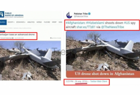  Armenian lies on shooting down Azerbaijan's UAV exposed -  PHOTO  