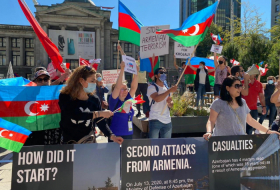  Azerbaijanis' protests against Armenian provocation continue in Canada -  PHOTOS  
