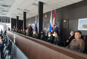  Azerbaijan defense minister watches final stage of 