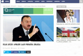  Foreign media outlets widely covered President Aliyev's interview with local TV channels 