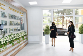   First VP Mehriban Aliyeva attends opening of new building of Children’s Art School   