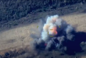  Azerbaijani army destroys Armenia’s armored vehicle for ceasefire violation -  VIDEO  