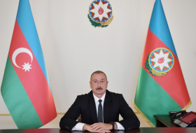   Azerbaijani president’s video message presented at opening ceremony of 71st IAC 2020  