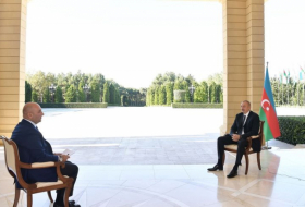 President Ilham Aliyev interviewed by Turkish Haber Turk TV channel 