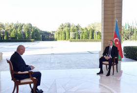  President Ilham Aliyev interviewed by Turkish NTV TV channel