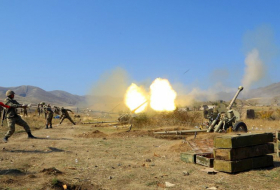  Azerbaijani army inflicts strikes on Armenia's firing points -  VIDEO  