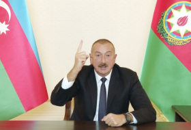  Armenia was threatening us with a new war- President Aliyev 