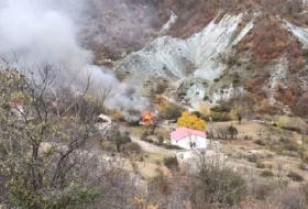  Armenians burn houses in Kalbajar -  VIDEO, UPDATED