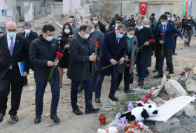   Turkish lawmakers visit Azerbaijan's missile-hit Ganja city  