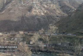   Azerbaijan shows   video footage   from another village of Kalbajar  