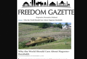   Freedom Gazette: The world has remained indifferent to Armenian aggression  