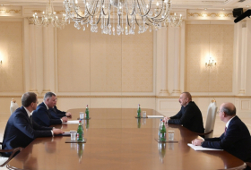  President Ilham Aliyev receives Russian Minsiter of Emergency Situations 